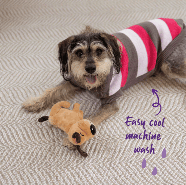 Kazoo Chestie Dog Jumper - Pink