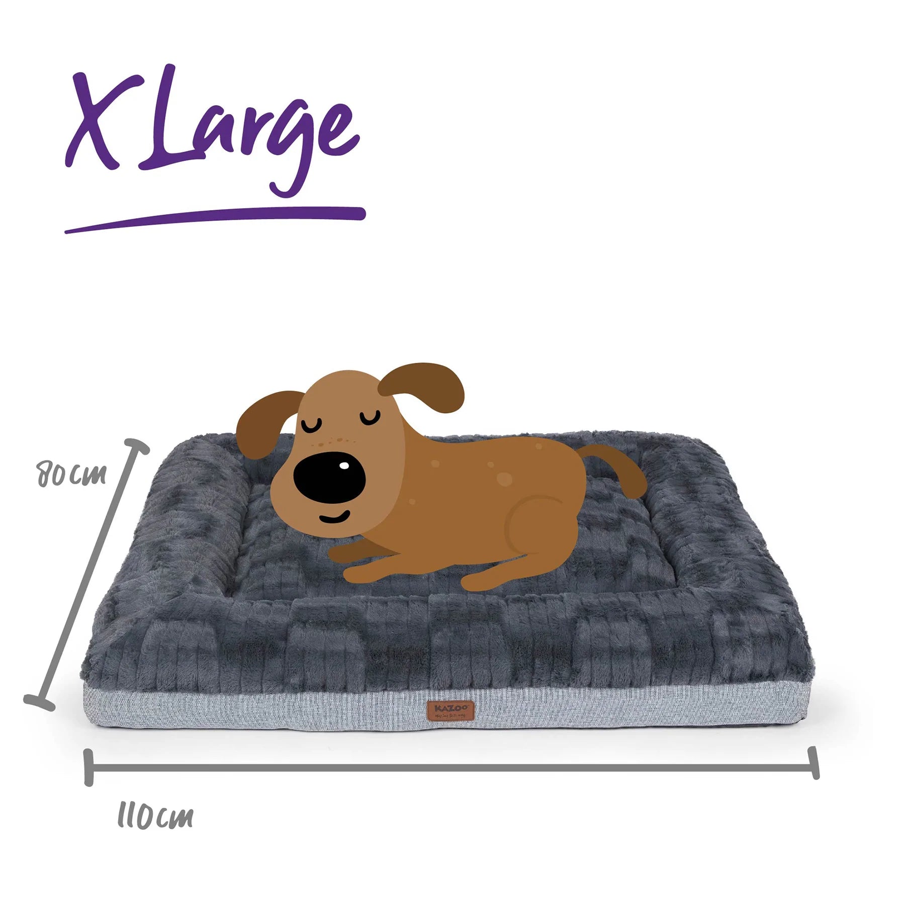 Kazoo Dark Cloud Comfort Bed