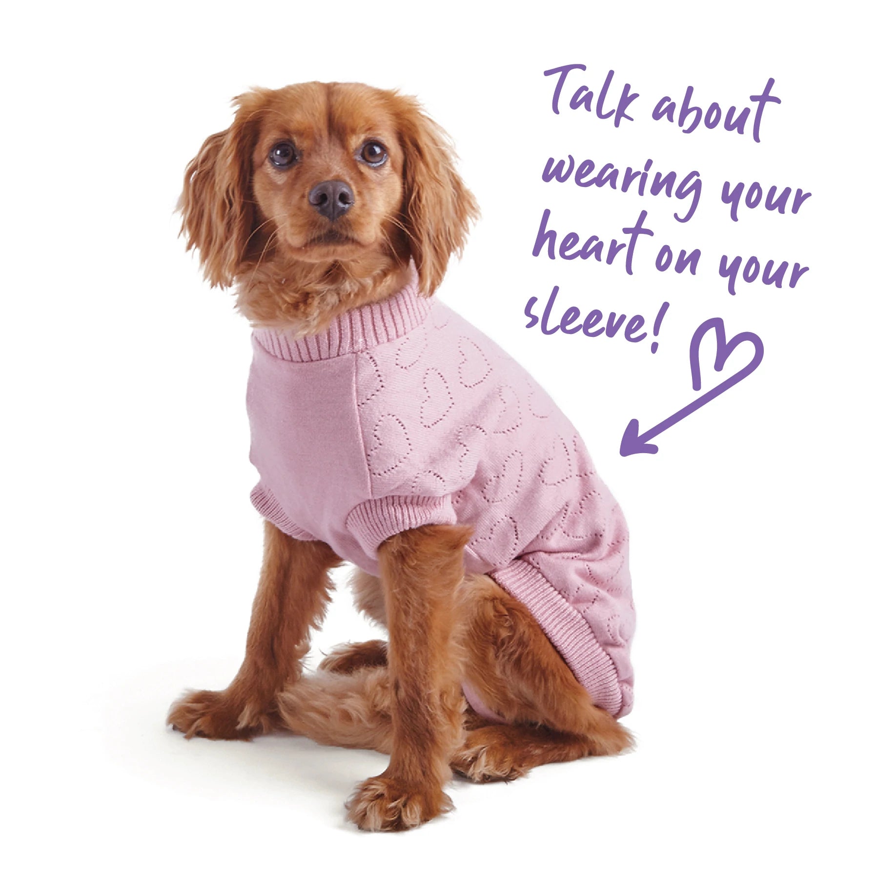 Kazoo Heart Knit Jumper