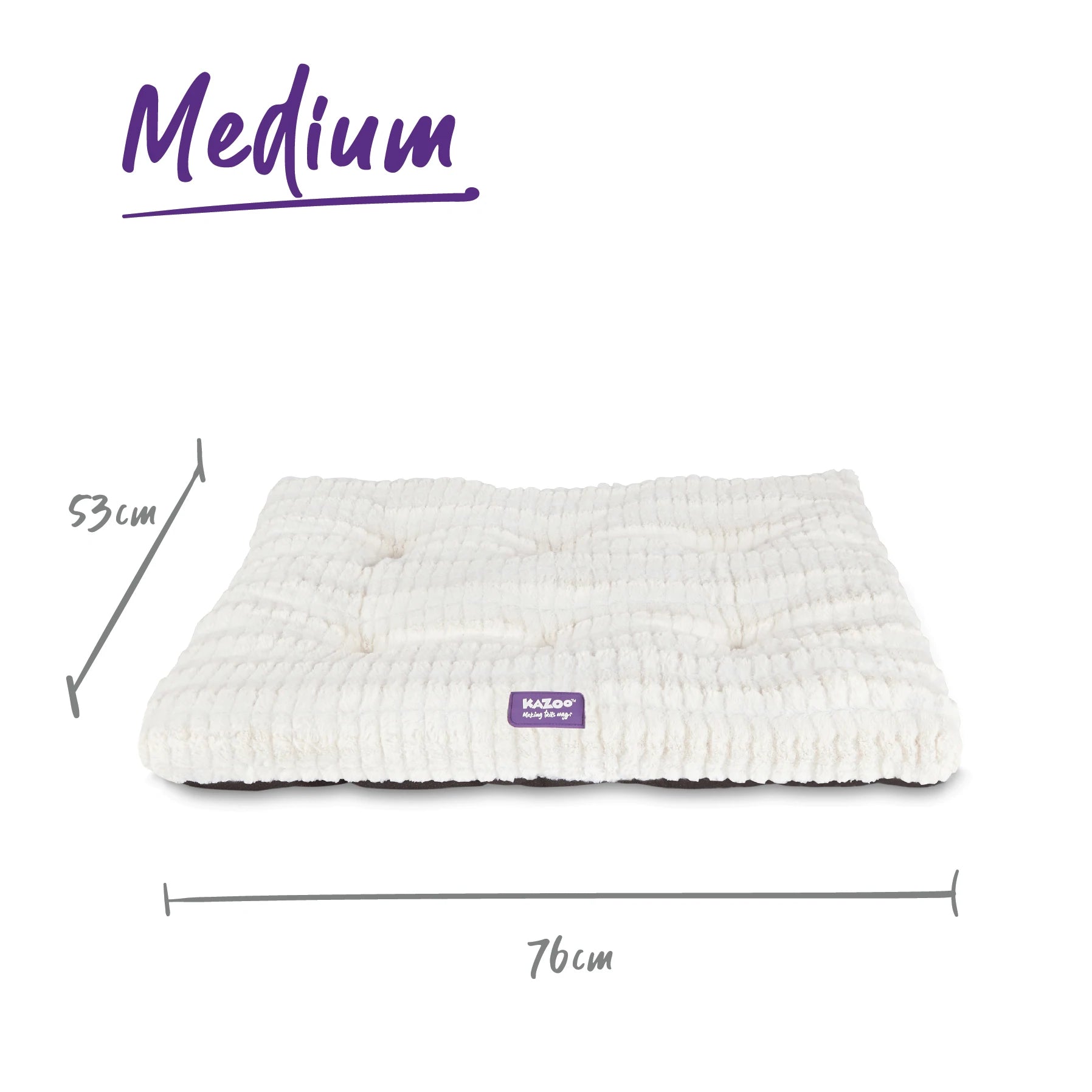Kazoo Cloud Pillow Bed - Cream