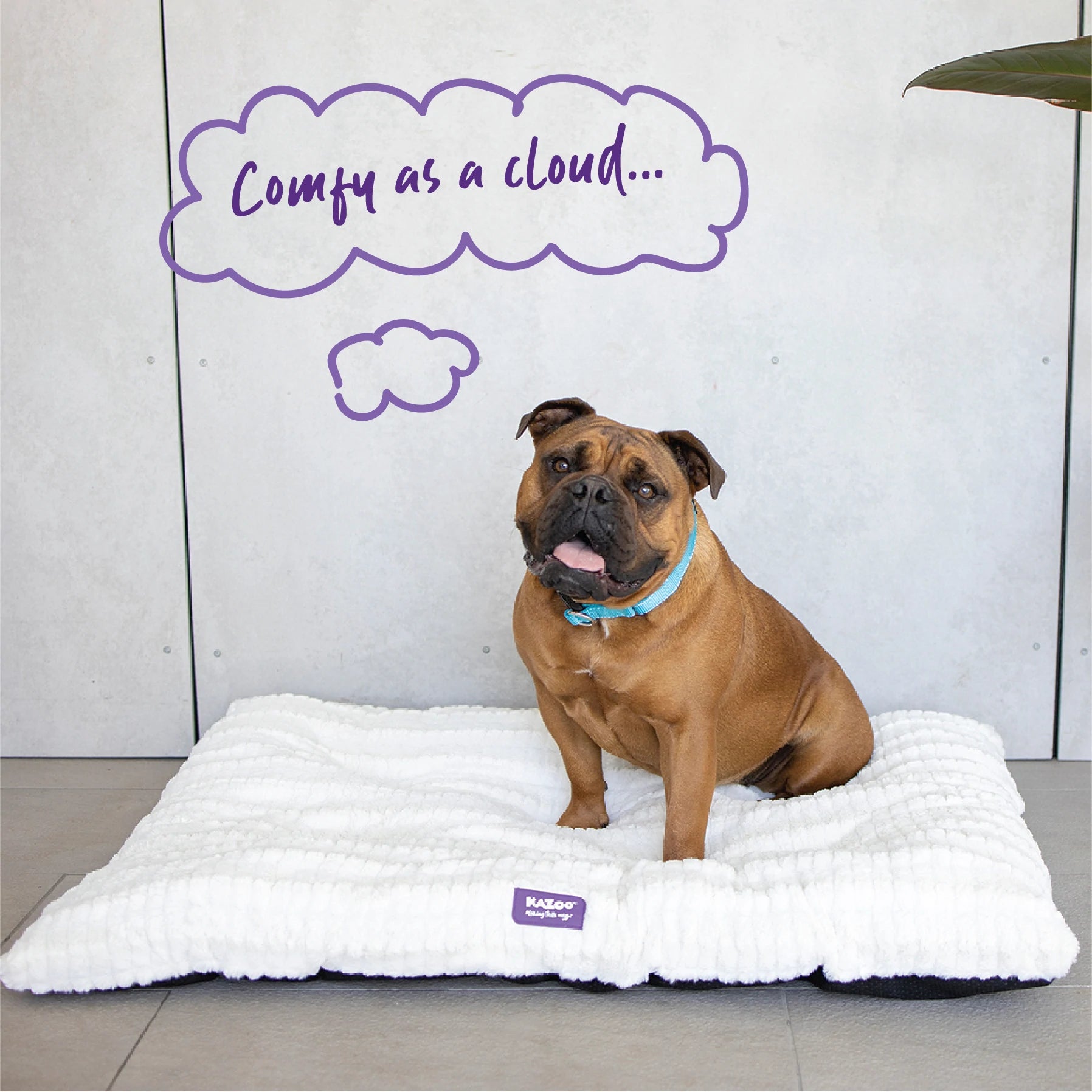 Kazoo Cloud Pillow Bed - Cream