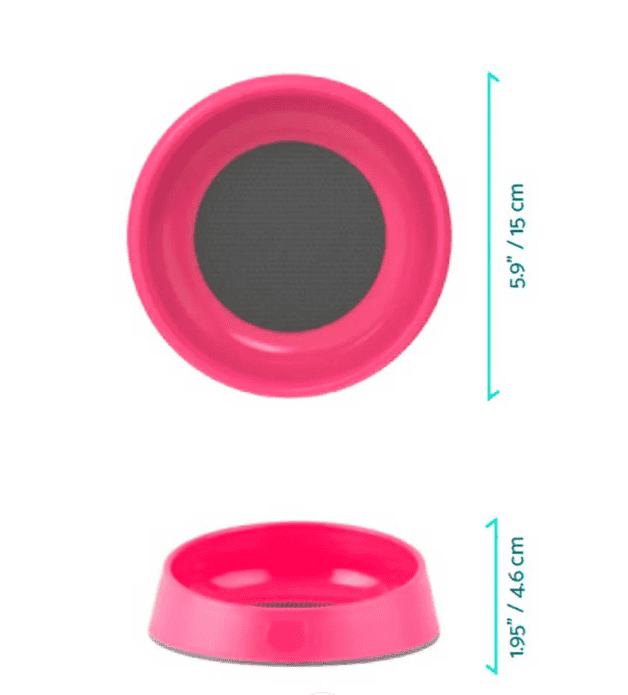 Lickimat Oh Bowl Hairball Control Cat Food Bowl