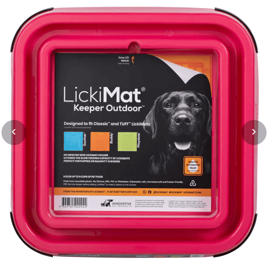 Lickimat Dog Outdoor Keeper
