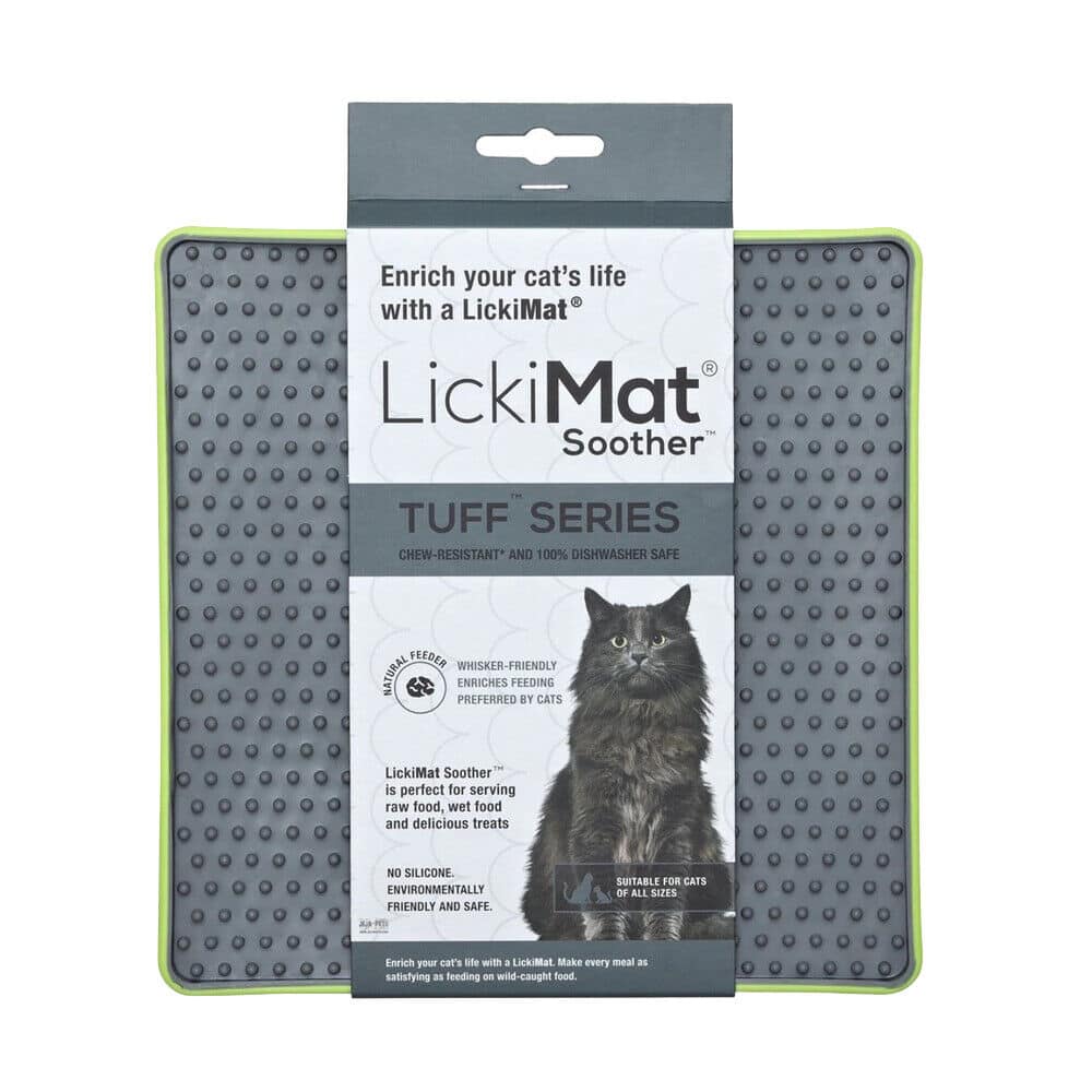 Lickimat Cat Tuff Soother - Green
