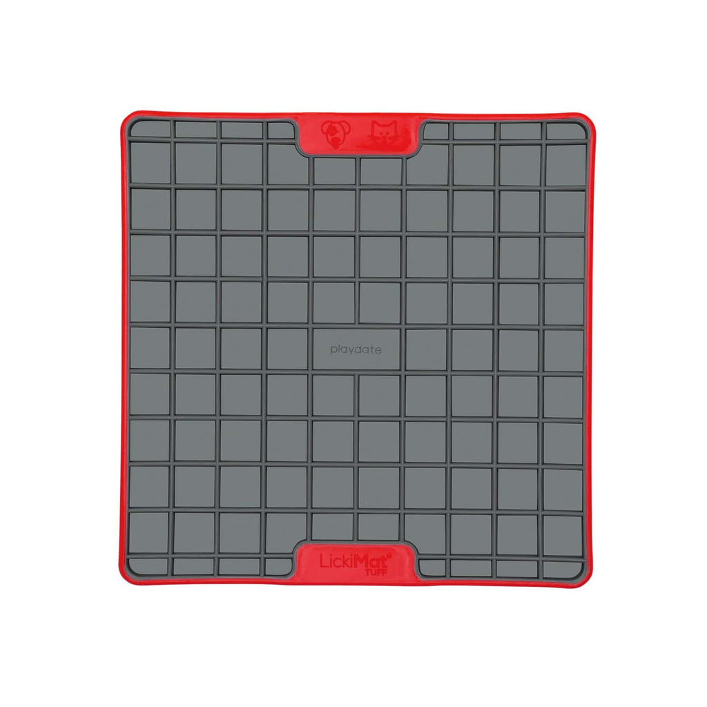 Lickimat Cat Tuff Playdate - Red
