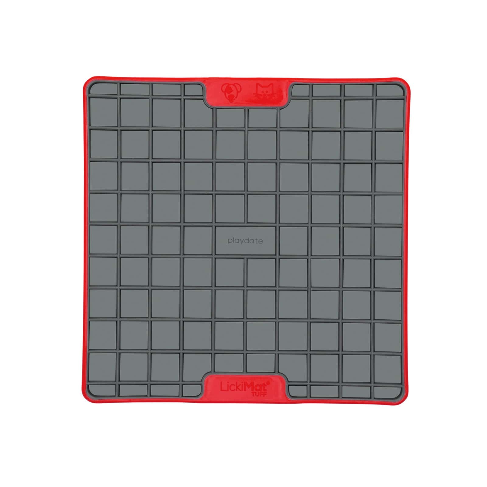 Lickimat Cat Tuff Playdate - Red