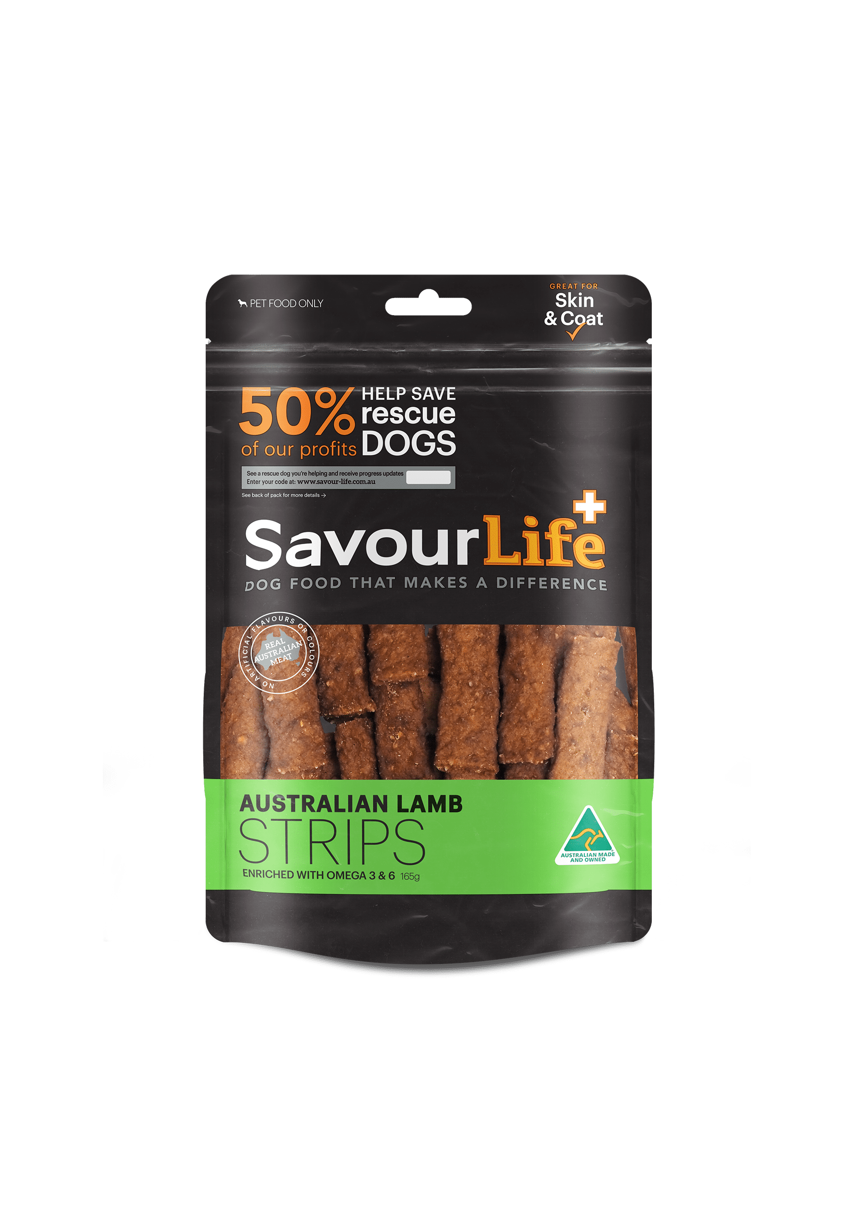 SavourLife Australian Lamb Strips 165g