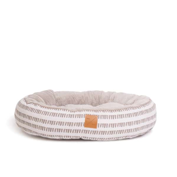 Mog & Bone 4 Seasons Dog Bed Latte Mosaic