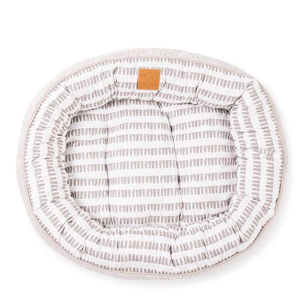 Mog & Bone 4 Seasons Dog Bed Latte Mosaic