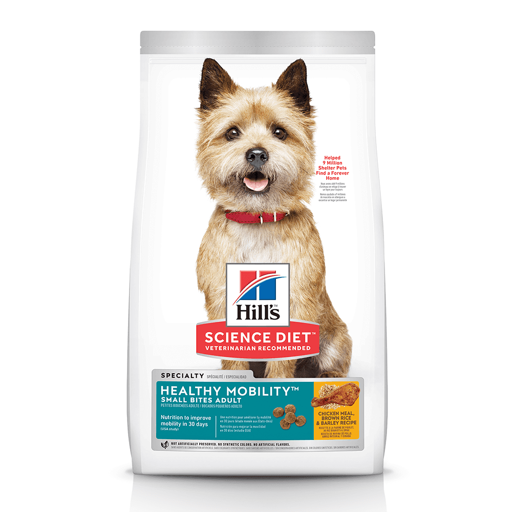 Hills Science Adult Healthy Mobility Dry Dog Food Small Bites