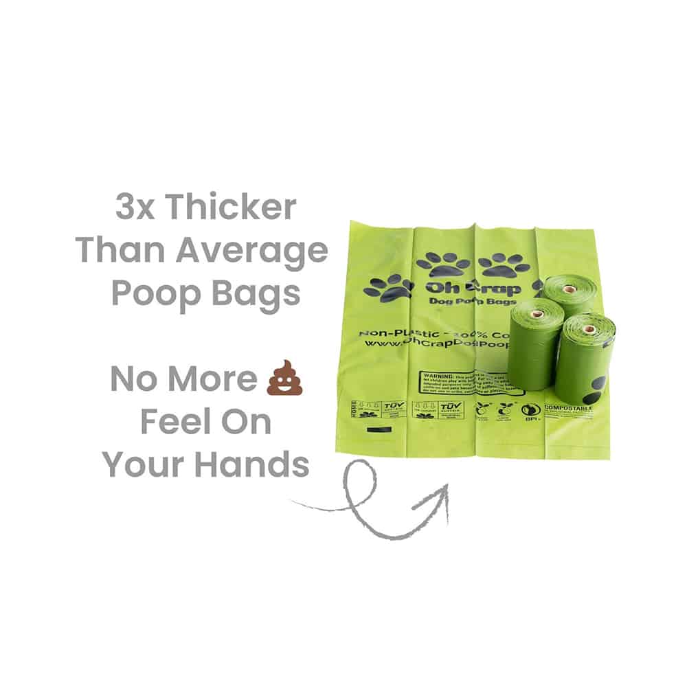 Oh Crap Compostable Dog Poop Bags