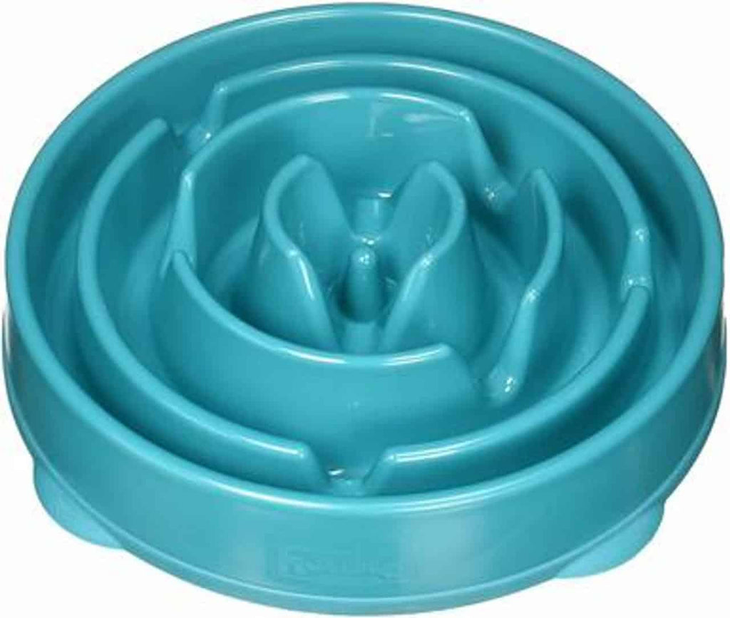 Outward Hound Fun Feeder Turquoise Large