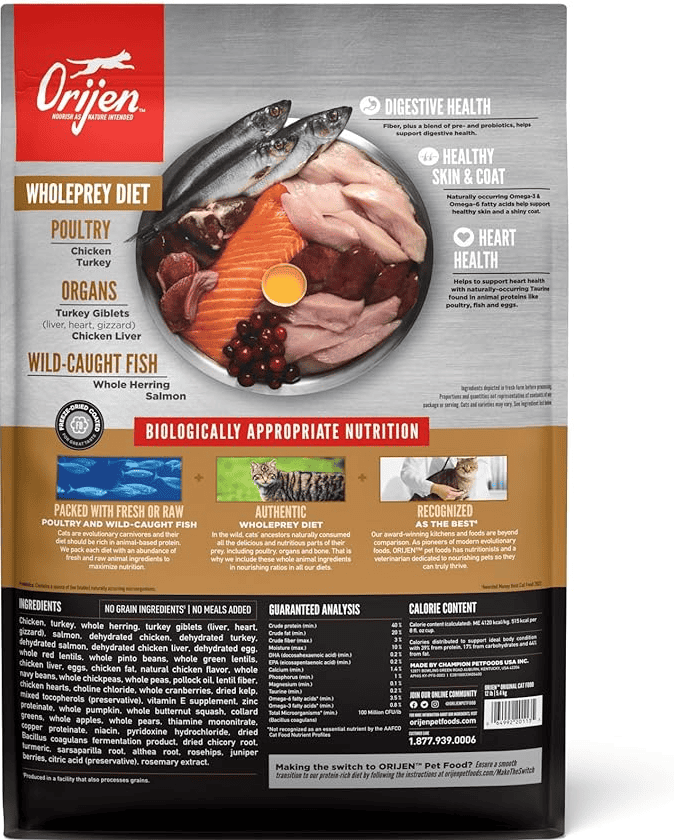 Orijen Original Cat Food 3.17kg