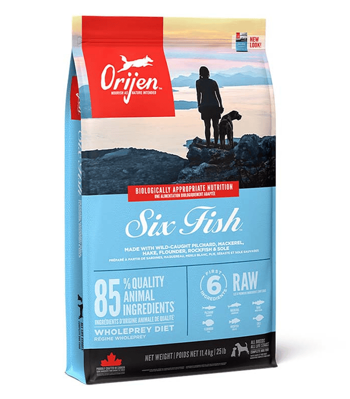Orijen Six Fish Dog Food 2kg