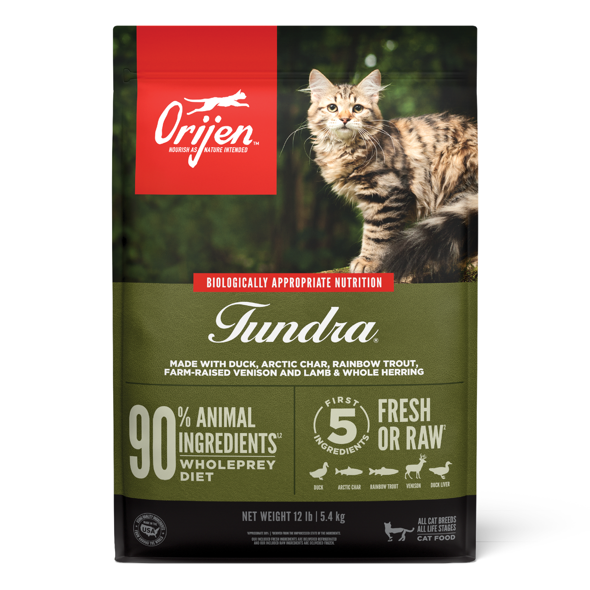 Orijen Tundra Cat Dry Food 1.8kg