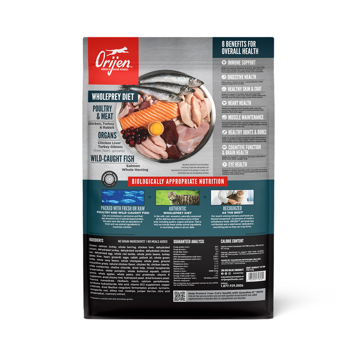 Orijen Guardian Cat Food Dry 1.8kg