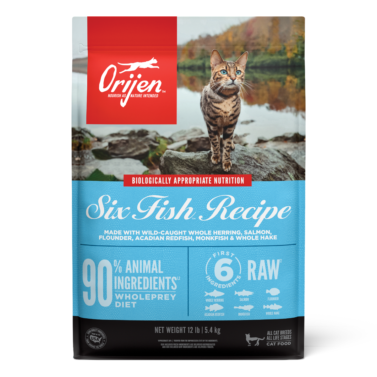 Orijen Six Fish Cat Dry Food