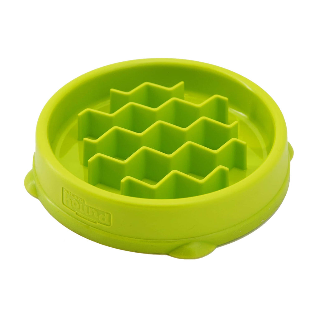 Outward Hound Cat Fun Feeder Small Cat Bowl - Green