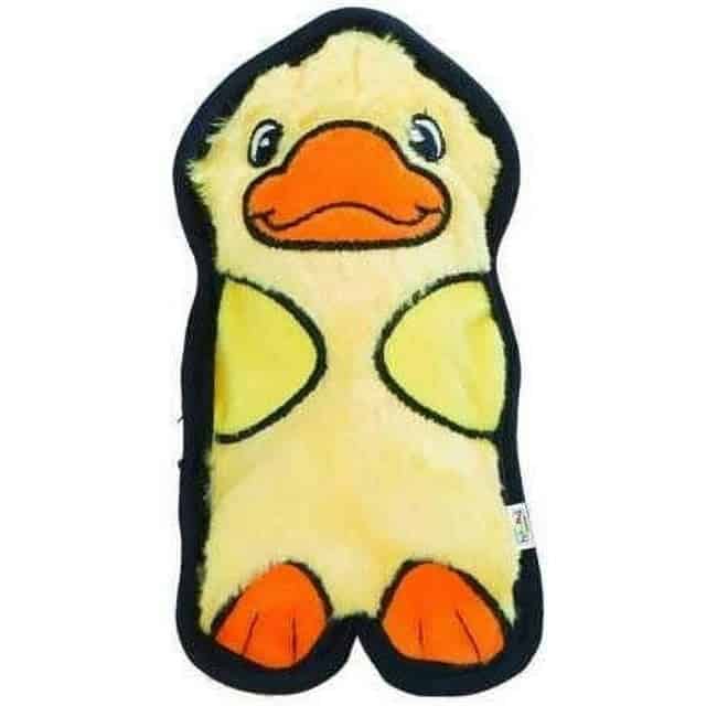 Outward Hound Dog Invincibles Mini Duck Dog Toy - Yellow
