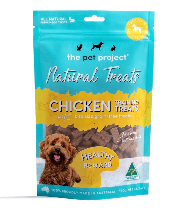 The Pet Project Chicken Training Treats 180g