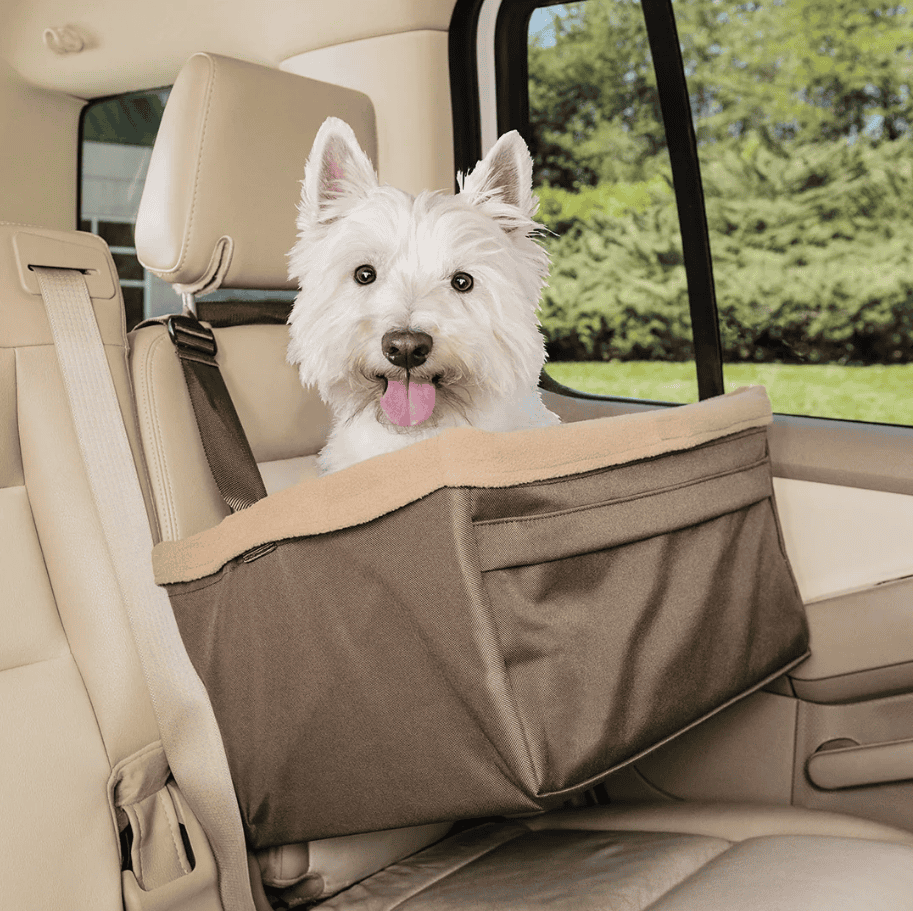 PetSafe Happy Ride Booster Seat - Brown