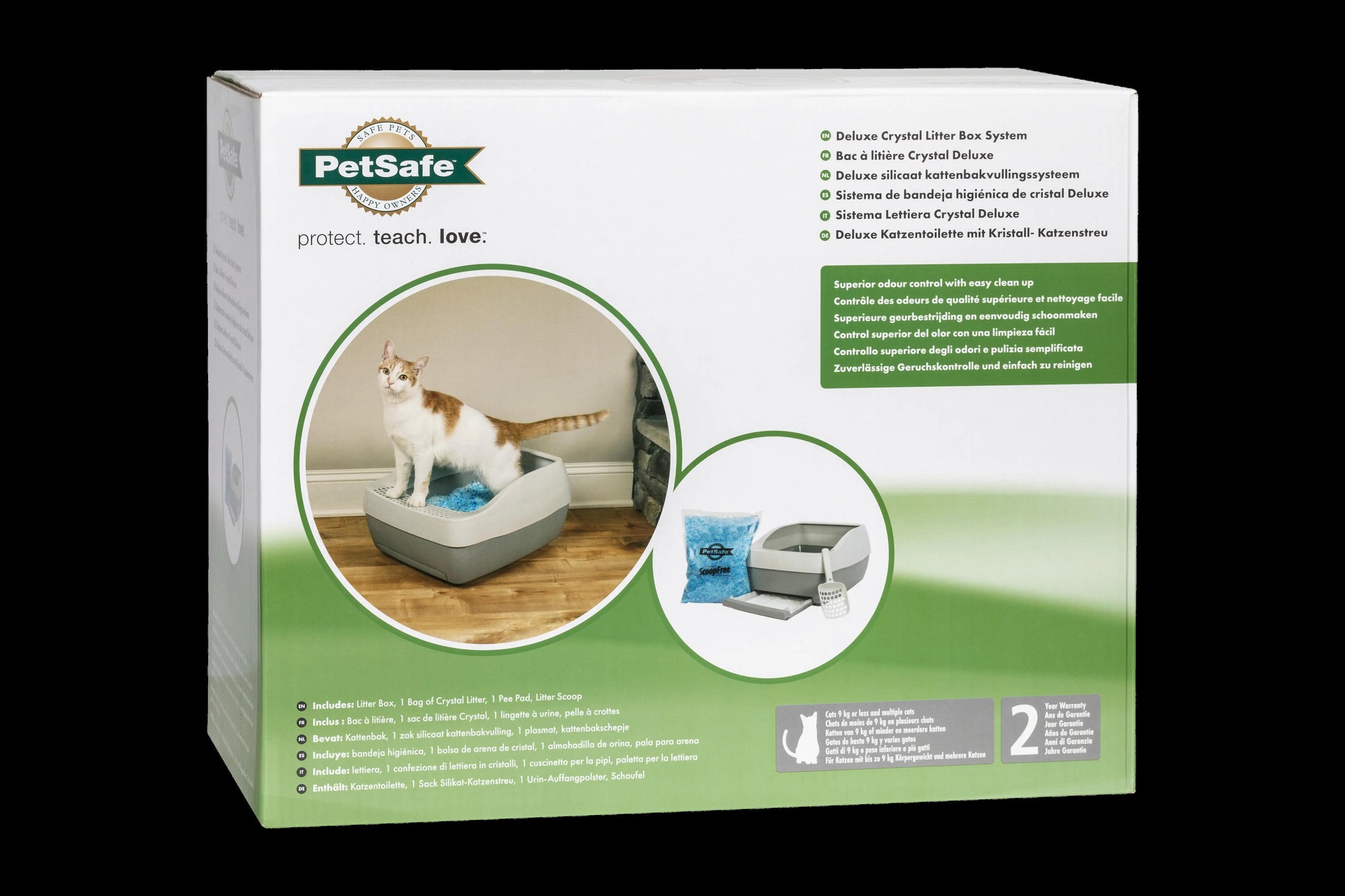PetSafe Deluxe Crystal Litter Box System
