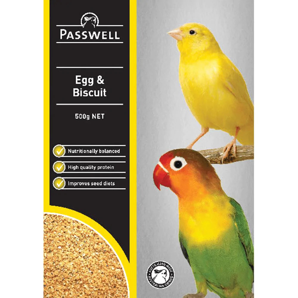 Passwell Egg & Biscuit Bird Food