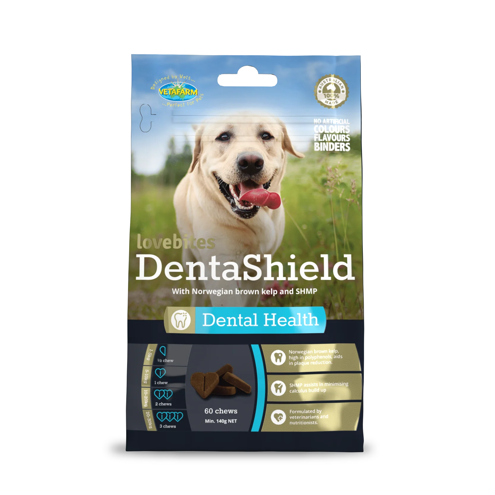 Vetafarm Lovebites Denta Shield for Dogs