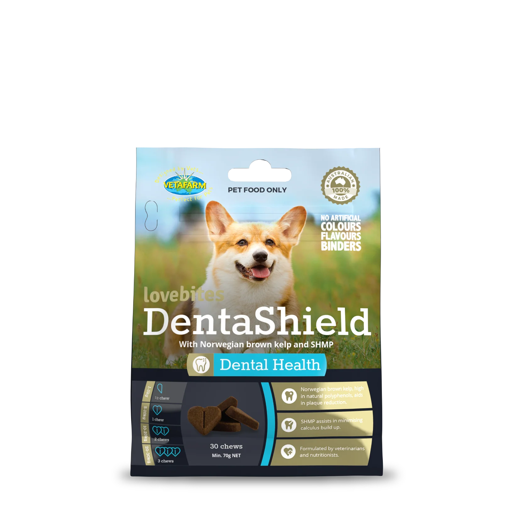 Vetafarm Lovebites Denta Shield for Dogs