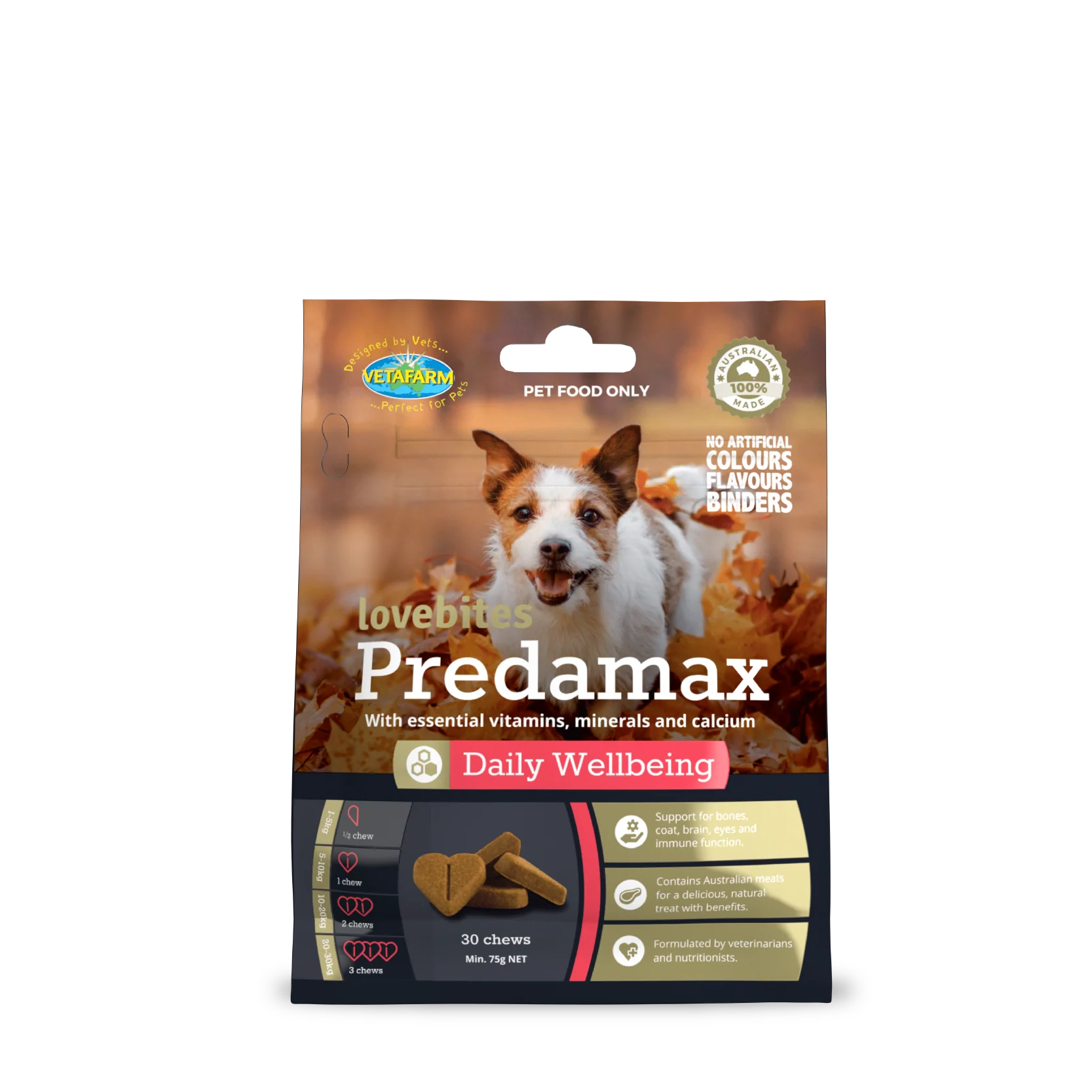 Vetafarm Lovebites Predamax for Dogs