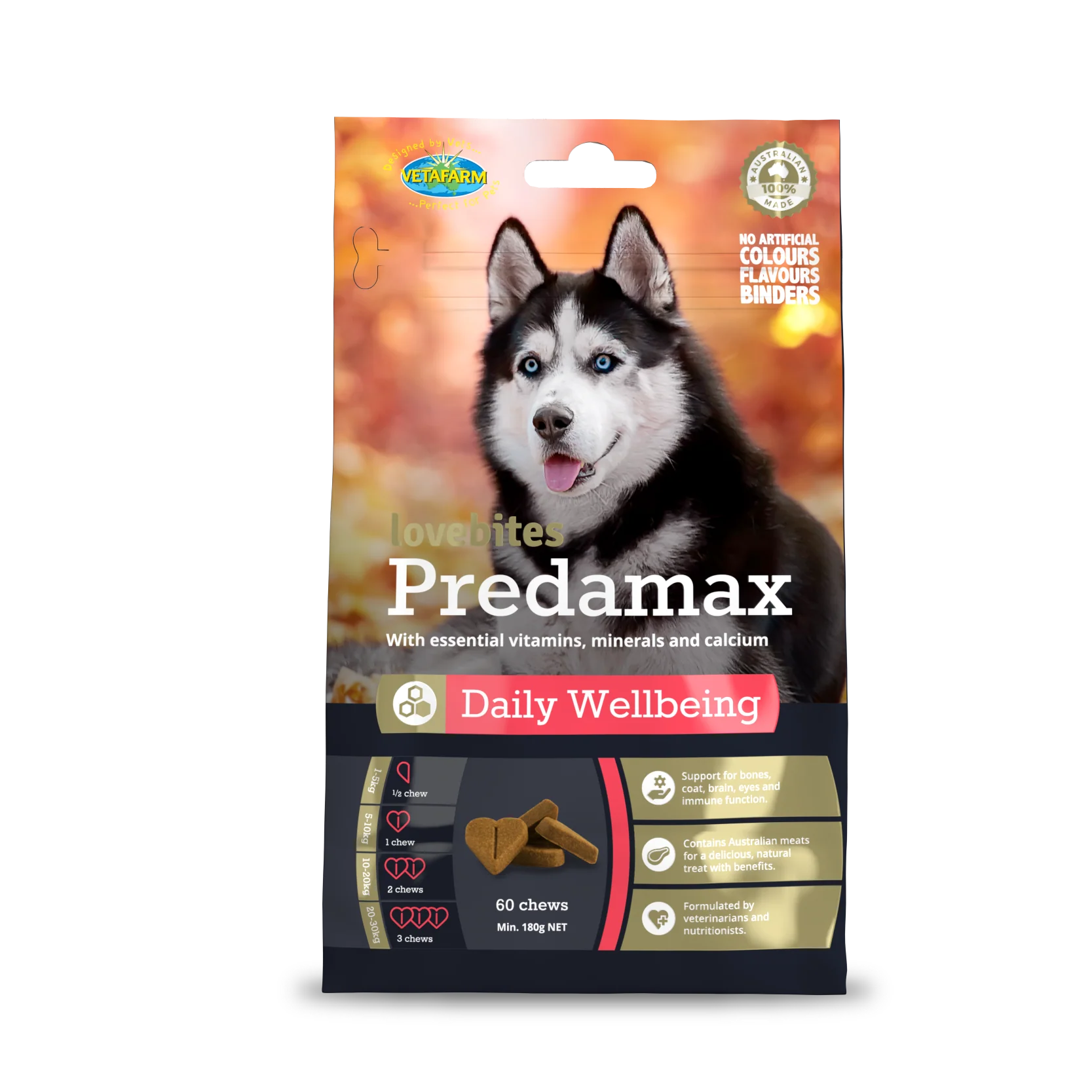 Vetafarm Lovebites Predamax for Dogs