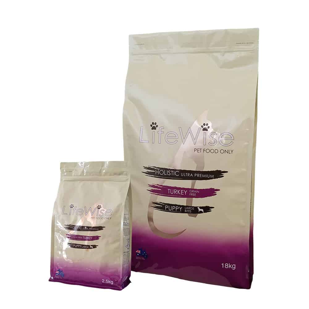 LifeWise Puppy Stage 3 Turkey (Large Bites) Grain Free