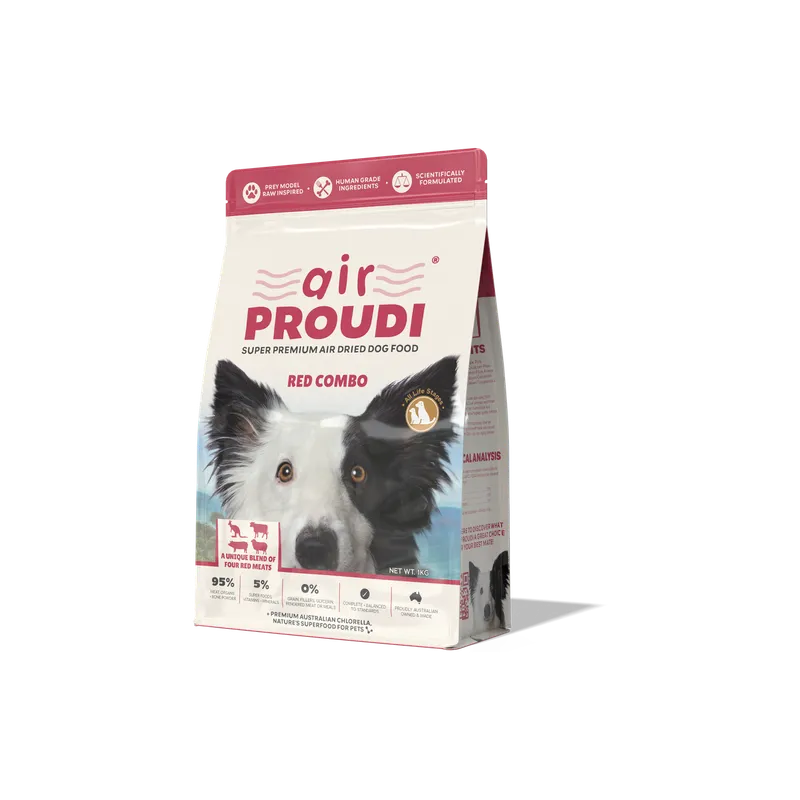 Proudi Premium Air-dried Red Combo Dog Food