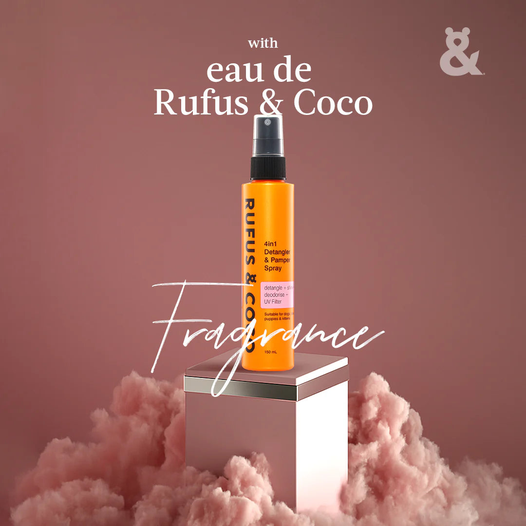 Rufus & Coco 4 In 1 Pamper Spray 150ml