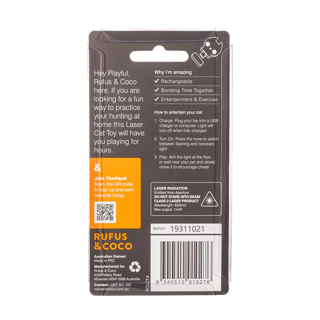 Rufus & Coco Laser Cat Toy