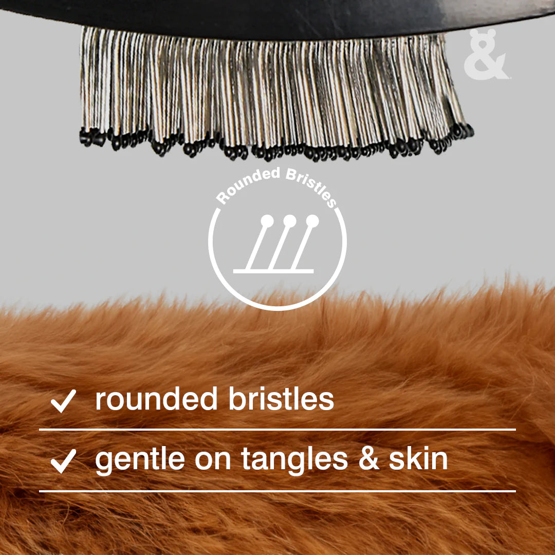 Rufus & Coco Self Cleaning Cat & Dog Slicker Brush