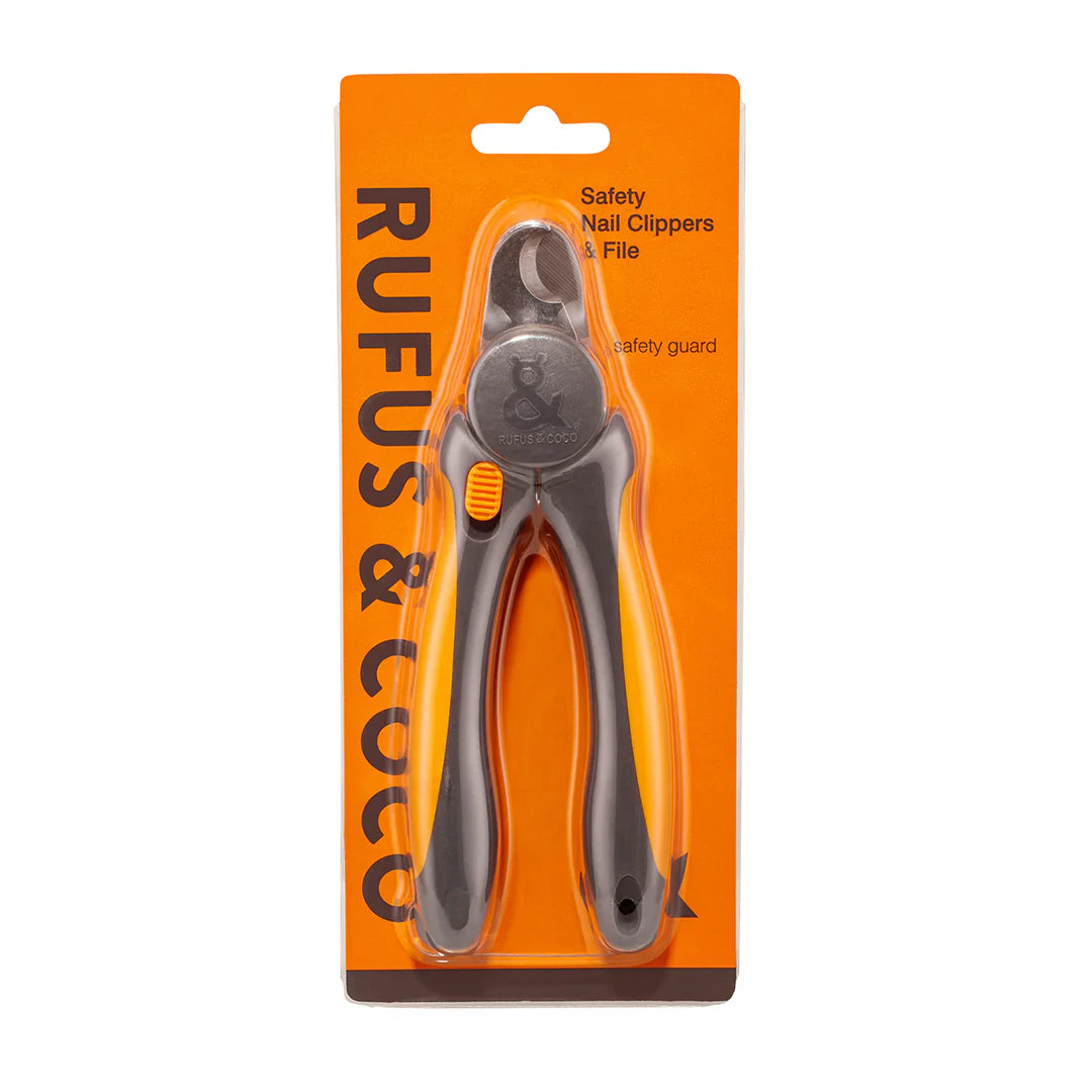 Rufus & Coco Safety 0il Clippers And 0il File