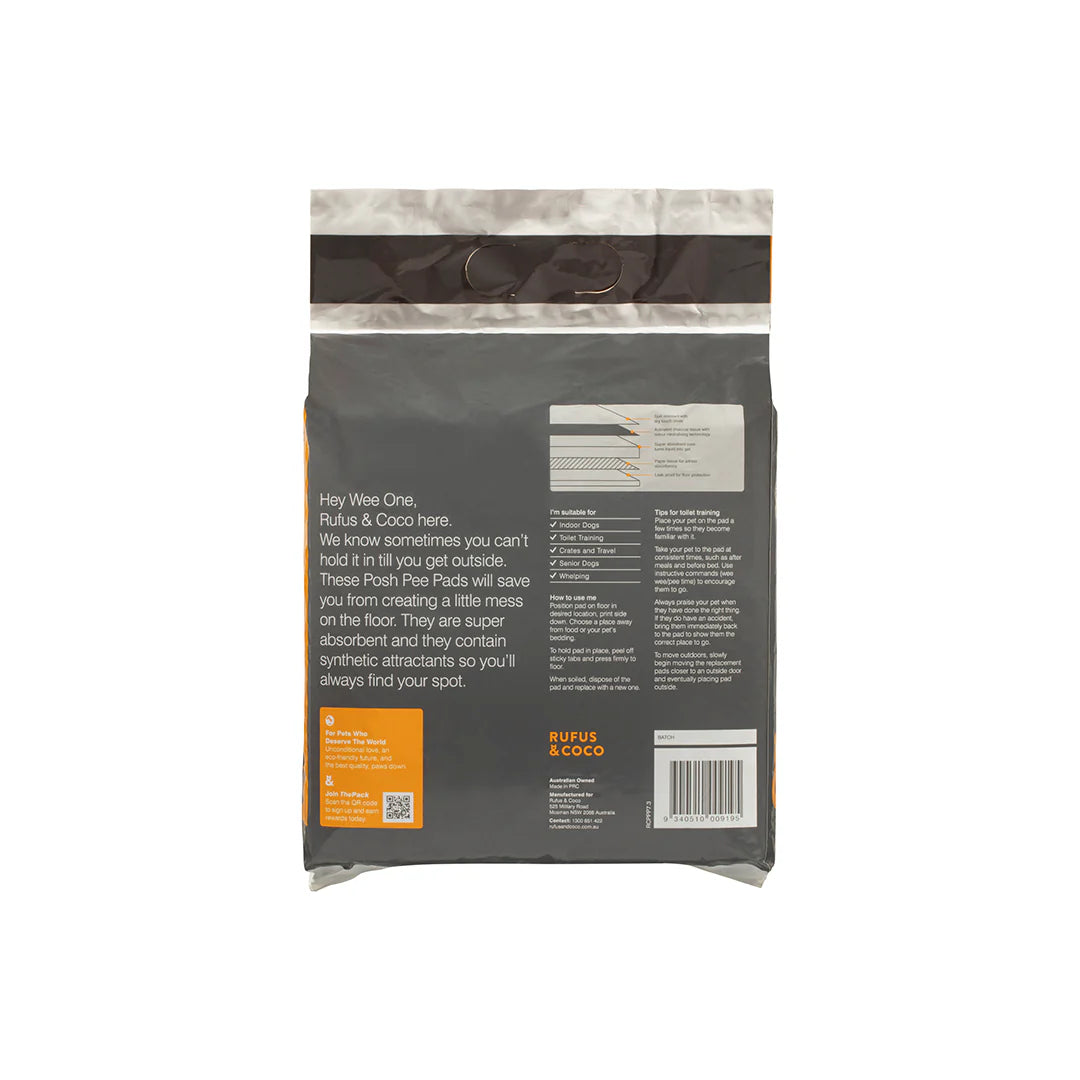 Rufus & Coco Posh Pee Pads - 7 Pack