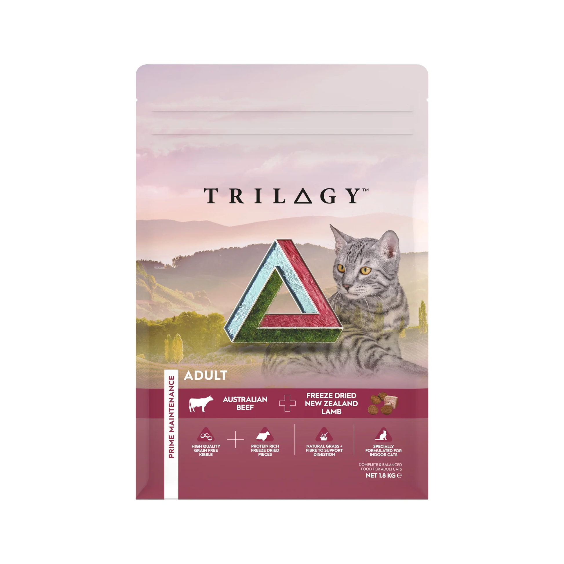 Trilogy Adult Cat Food Beef
