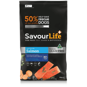 Savourlife Grain-Free Salmon Dry Dog Food 10kg