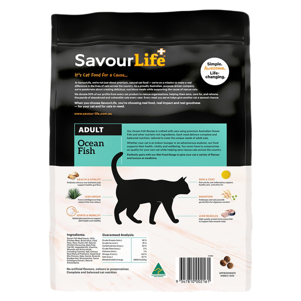 Savourlife Ocean Fish Adult Dry Cat Food