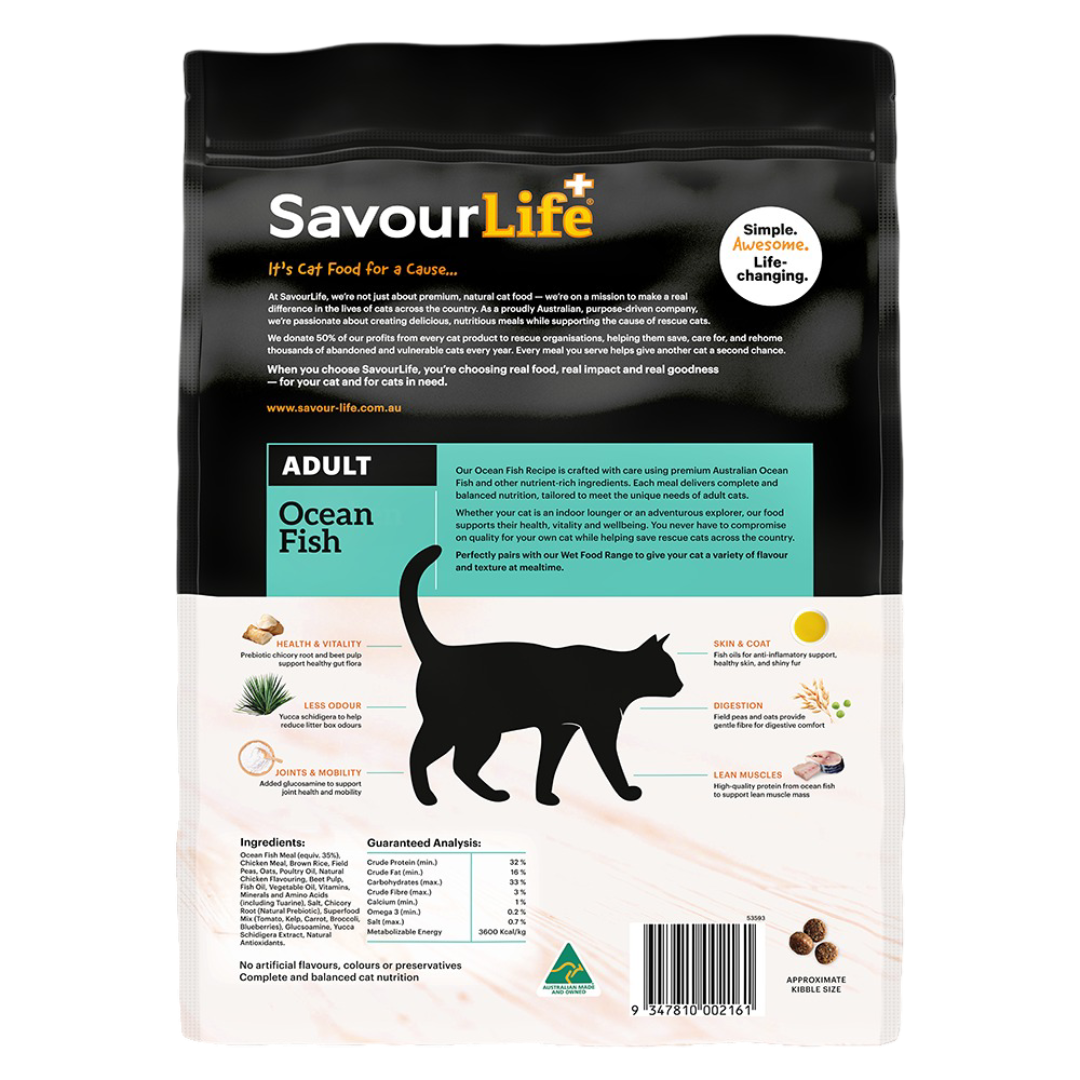 Savourlife Ocean Fish Adult Dry Cat Food