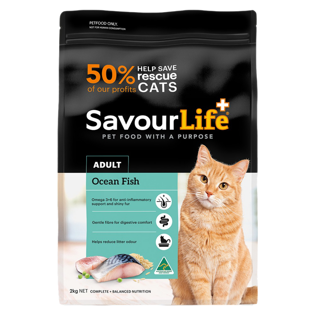 Savourlife Ocean Fish Adult Dry Cat Food