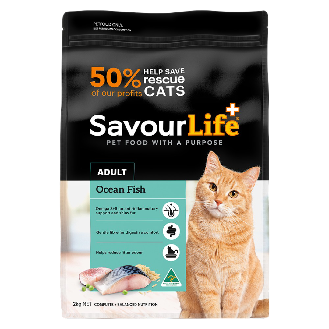Savourlife Ocean Fish Adult Dry Cat Food