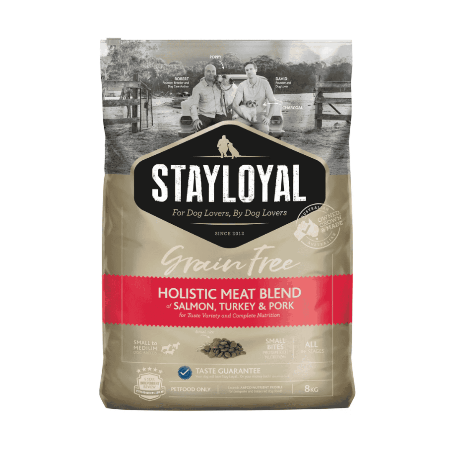 Stay Loyal Premium Dog Food Salmon Turkey & Pork Grain Free