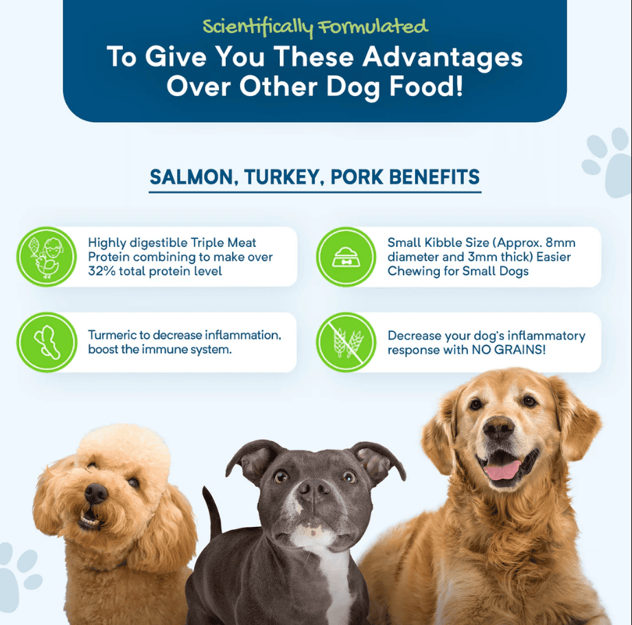 Stay Loyal Premium Dog Food Salmon Turkey & Pork Grain Free