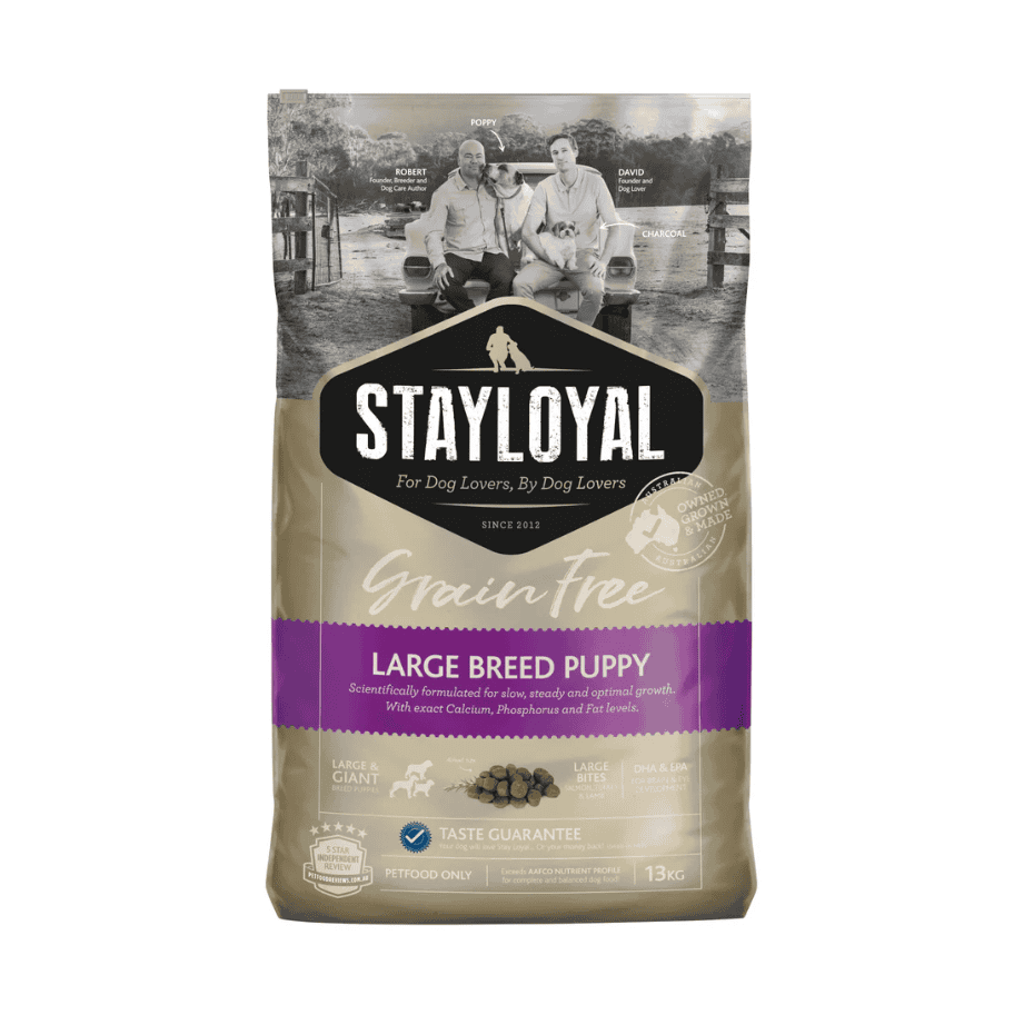 Stay Loyal Premium Large Breed Puppy Grain Free Food 13kg (Clearance)