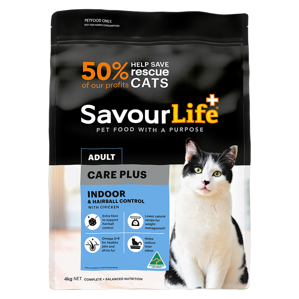 Savourlife Indoor and Hairball Control Chicken Adult Dry Cat Food