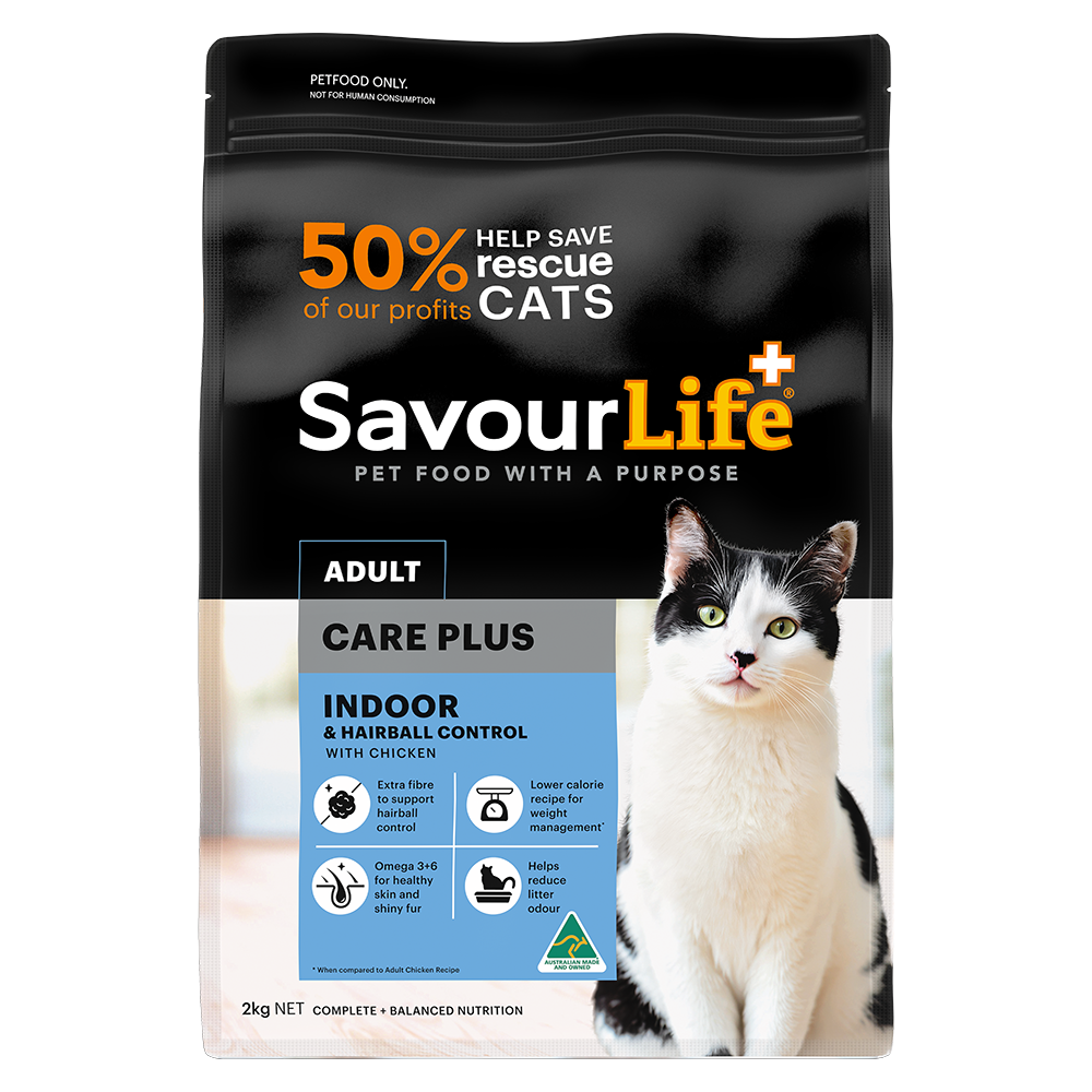 Savourlife Indoor and Hairball Control Chicken Adult Dry Cat Food