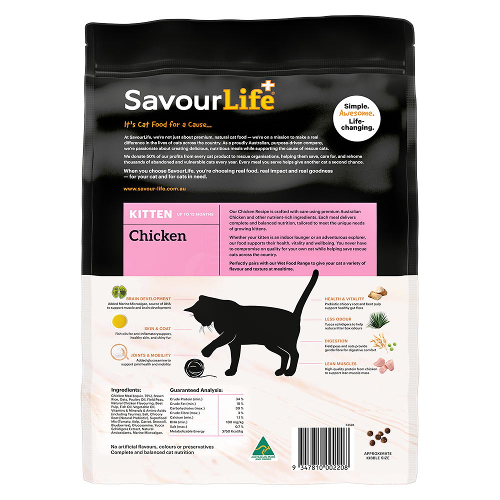 Savourlife Chicken Kitten Dry Food